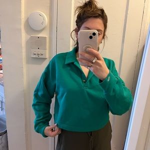 Alo cropped sweatshirt